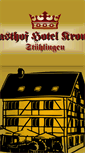 Mobile Screenshot of krone-stuehlingen.de